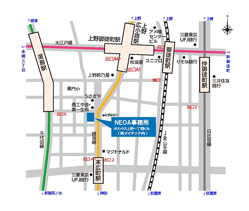 アクセスマップ